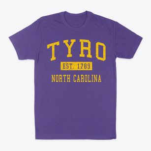 Tyro North Carolina Classic Established Classic Dad T-Shirt