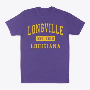 Longville Louisiana Classic Established Classic Dad T-Shirt
