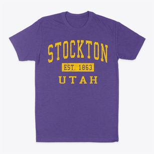 Stockton Utah Classic Established Classic Dad T-Shirt