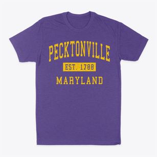 Pecktonville Maryland Classic Established Classic Dad T-Shirt