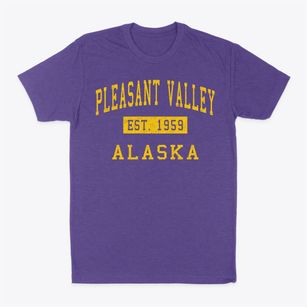 Pleasant Valley Alaska Classic Established Classic Dad T-Shirt