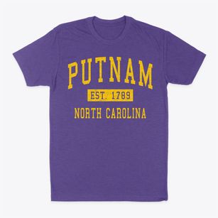 Putnam North Carolina Classic Established Classic Dad T-Shirt