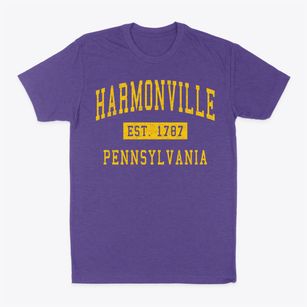 Harmonville Pennsylvania Classic Established Classic Dad T-Shirt