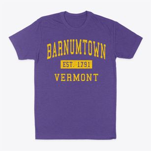 Barnumtown Vermont Classic Established Classic Dad T-Shirt