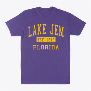 Lake Jem Florida Classic Established Classic Dad T-Shirt