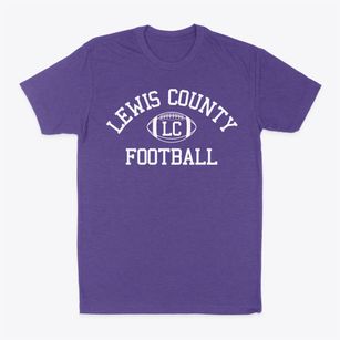 Lewis County Christian School Classic Football Classic Dad T-Shirt
