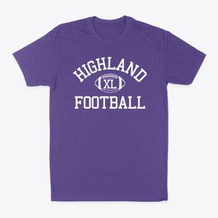 Highland Christian School Classic Football Classic Dad T-Shirt
