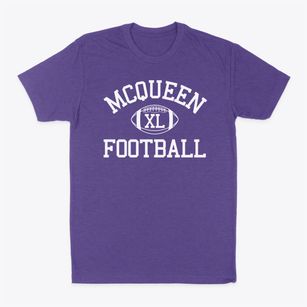 Mcqueen School Classic Football Classic Dad T-Shirt