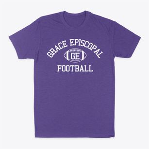 Grace Episcopal School Classic Football Classic Dad T-Shirt