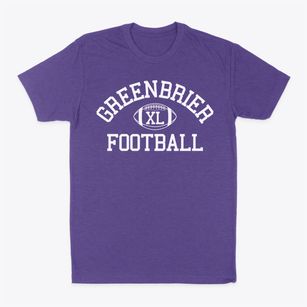 Greenbrier High School Classic Football Classic Dad T-Shirt