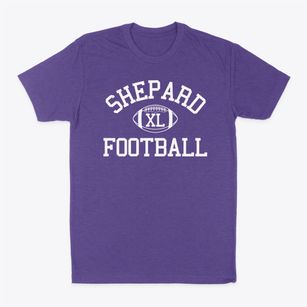 Shepard High School Classic Football Classic Dad T-Shirt