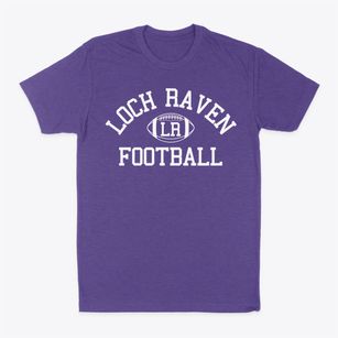 Loch Raven High School Classic Football Classic Dad T-Shirt