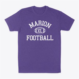 Marion Junior High School Classic Football Classic Dad T-Shirt