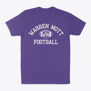 Warren Mott High School Classic Football Classic Dad T-Shirt