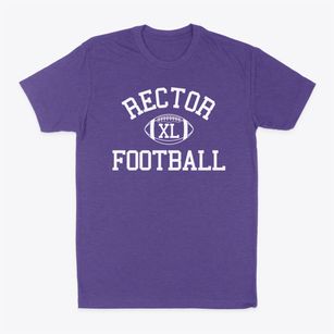 Rector High School Classic Football Classic Dad T-Shirt