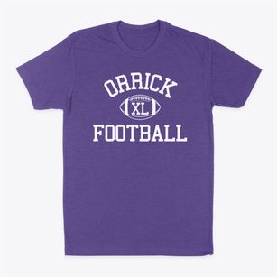 Orrick High School Classic Football Classic Dad T-Shirt