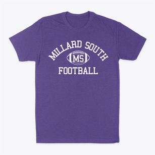Millard South High School Classic Football Classic Dad T-Shirt