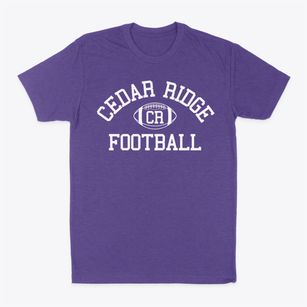 Cedar Ridge High School Classic Football Classic Dad T-Shirt