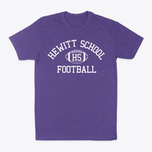 Hewitt School Classic Football Classic Dad T-Shirt