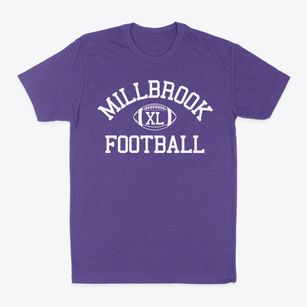 Millbrook High School Classic Football Classic Dad T-Shirt