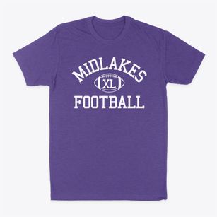 Midlakes Intermediate School Classic Football Classic Dad T-Shirt