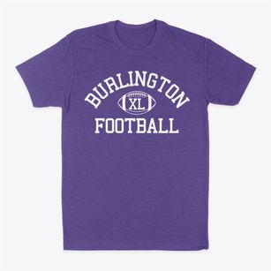 Burlington Day School Classic Football Classic Dad T-Shirt