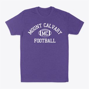Mount Calvary Christian School Classic Football Classic Dad T-Shirt