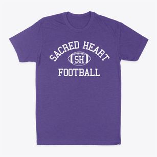 Sacred Heart Catholic School Classic Football Classic Dad T-Shirt