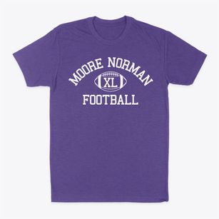 Moore Norman Vocational Technical Center Classic Football Classic Dad T-Shirt