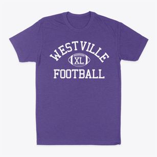Westville Senior High School Classic Football Classic Dad T-Shirt