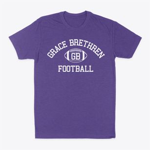 Grace Brethren School Classic Football Classic Dad T-Shirt