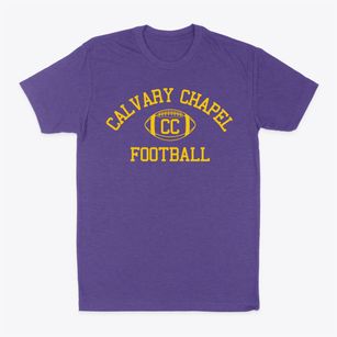 Calvary Chapel Christian School Classic Football Classic Dad T-Shirt