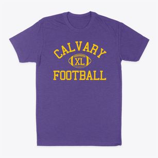 Calvary Christian School Classic Football Classic Dad T-Shirt