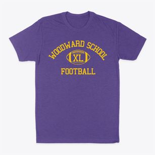 Woodward School For Girls Classic Football Classic Dad T-Shirt
