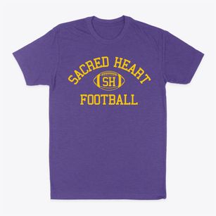Sacred Heart School Classic Football Classic Dad T-Shirt