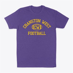 Cranston High School West Classic Football Classic Dad T-Shirt
