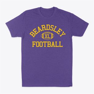 Beardsley Junior High School Classic Football Classic Dad T-Shirt