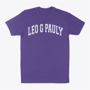 Leo G Pauly Elementary School Varsity Arch Classic Dad T-Shirt