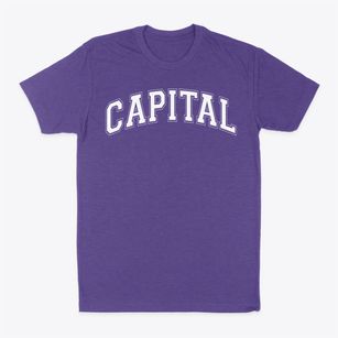 Capital Christian School Varsity Arch Classic Dad T-Shirt