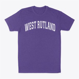 West Rutland School Varsity Arch Classic Dad T-Shirt