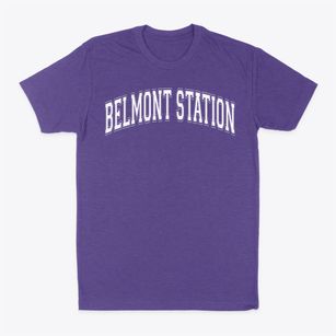 Belmont Station Elementary School Varsity Arch Classic Dad T-Shirt