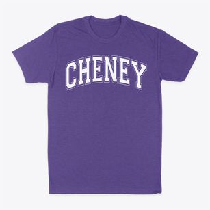 Cheney High School Varsity Arch Classic Dad T-Shirt