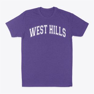 West Hills Elementary School Varsity Arch Classic Dad T-Shirt