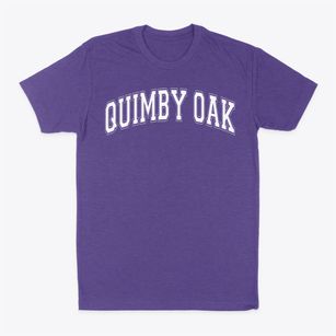 Quimby Oak Middle School Varsity Arch Classic Dad T-Shirt