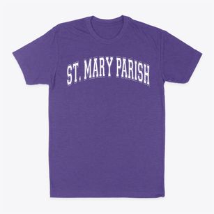 St Mary Parish Varsity Arch Classic Dad T-Shirt