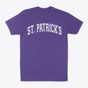 St Patrick Parish Varsity Arch Classic Dad T-Shirt