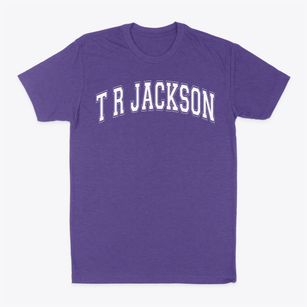 T R Jackson Pre K Center Varsity Arch Classic Dad T-Shirt