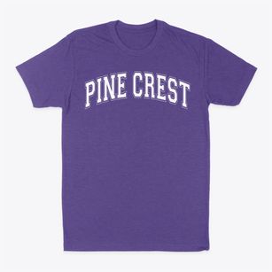 Pine Crest Elementary School Varsity Arch Classic Dad T-Shirt