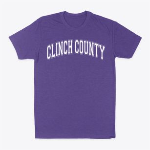 Clinch County High School Varsity Arch Classic Dad T-Shirt