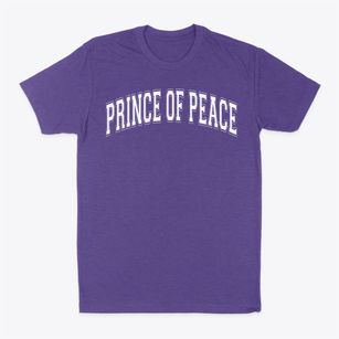 Prince Of Peace School Varsity Arch Classic Dad T-Shirt